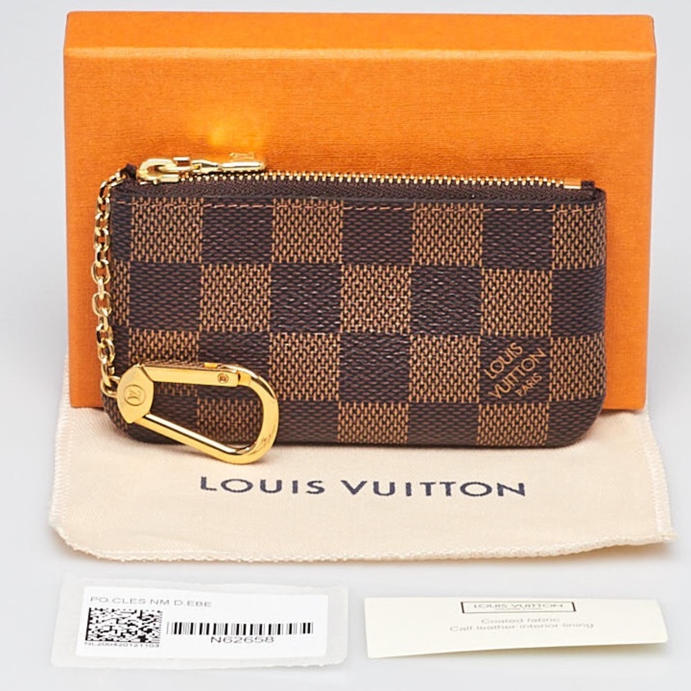 🌟 New key cles ebene damier Louis Vuitton